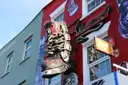 Camden high street boot shopfront