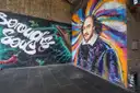 Shakespeare mural borough london