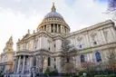 West front and dome of St Paul's Cathedral in London