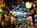 Traditional english pub interior